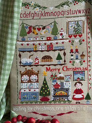 Waiting For Christmas One Stitch At A Time - Lilli Violette