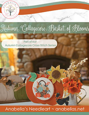 Autumn Cottagecore: Basket Of Blooms - Anabella's