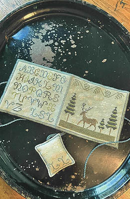 Winter Stag Needlebook - Chessie & Me