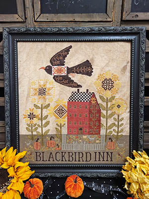 Blackbird Inn - Quaint Rose NeedleArts