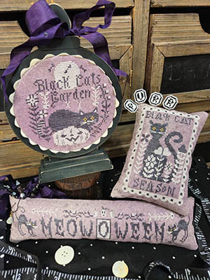 Meow O Ween - Quaint Rose NeedleArts