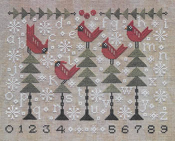 Chilly Cardinals Sampler - Artful Offerings