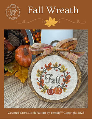 Fall Wreath - Textilly Crafts