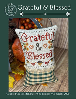 Grateful & Blessed - Textilly Crafts