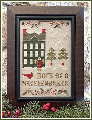 Winter At The Home Of A Needleworker - Little House Needleworks