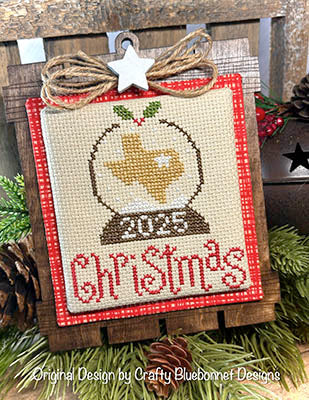 Texas Snow Globe - Crafty Bluebonnet Designs