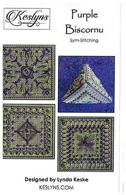 Purple Biscornu - Keslyn's