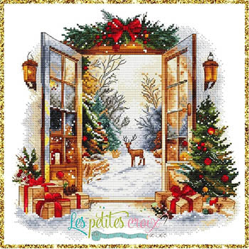 Christmas Window 2025 - Les Petites Croix De Lucie
