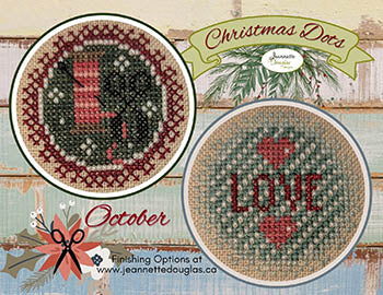Christmas Dots: October - Jeannette Douglas Designs