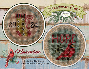 Christmas Dots: November - Jeannette Douglas Designs