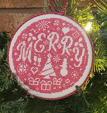 Merry Bauble - Wildflower Stitching LLC