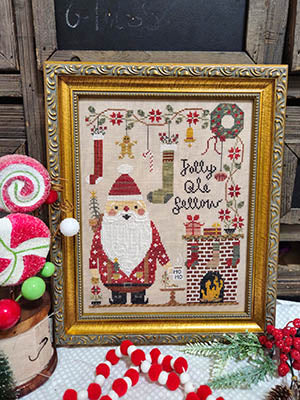Jolly Ole Fellow - Quaint Rose NeedleArts
