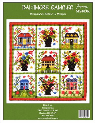 Baltimore Sampler Kit By Bobbie G Designs - Imaginating Kits