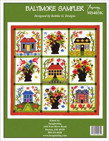 Baltimore Sampler Kit By Bobbie G Designs - Imaginating Kits