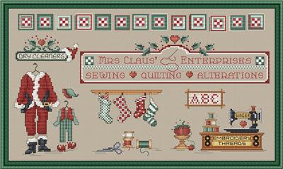 Mrs. Claus' Enterprises: North Pole Series By Sue Hillis Designs - Imaginating