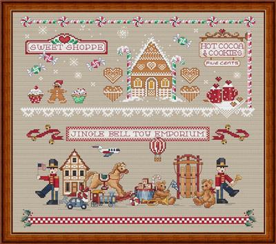 Main Street Shops: North Pole Series By Sue Hillis Designs - Imaginating