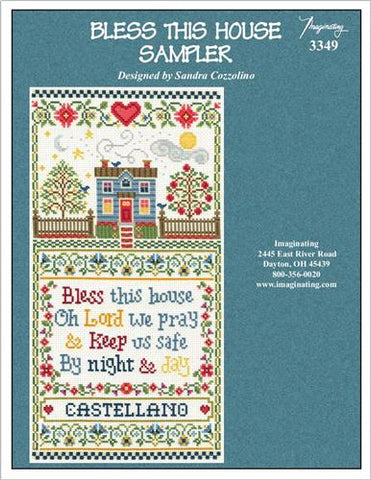 Bless This House Sampler Kit By Sandra Cozzolino - Imaginating Kits