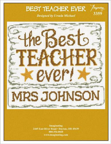 Best Teacher Ever Kit By Ursula Michael - Imaginating Kits