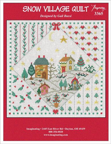 Snow Village Quilt Kit By Gail Bussi - Imaginating Kits