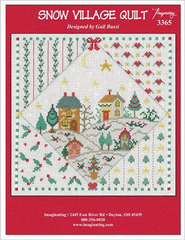 Snow Village Quilt Kit By Gail Bussi - Imaginating Kits