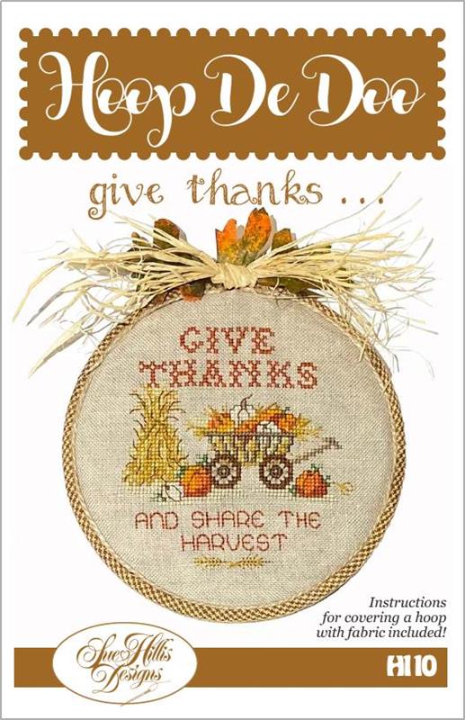 Give Thanks: Hoop De Doo By Sue Hillis Designs - Imaginating