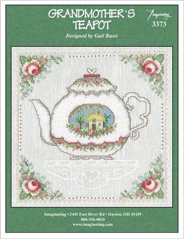 Grandmother's Teapot Kit By Gail Bussi - Imaginating Kits