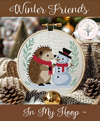 Winter Friends: Hedgehog & Snowman - Anabella's