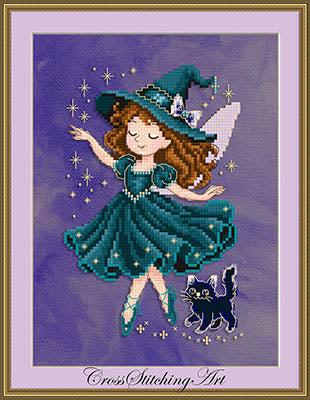 Hazel - Cross Stitching Art