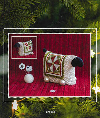 Christmas Quilt Sheep - Cotton Pixels LTP