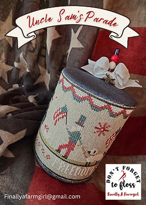 Uncle Sam's Parade Drum - Finally a Farmgirl Designs