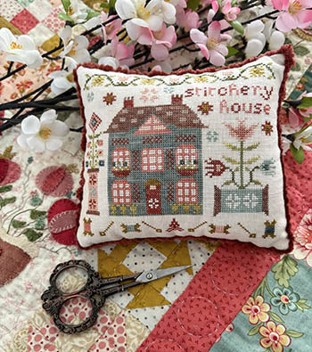 Stitchery House: Houses On Stitchery Lane - Pansy Patch Quilts & Stitchery