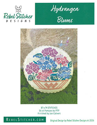 Hydrangea Blooms - Rebel Stitcher Designs