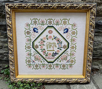 M. Seckel Antique Sampler Reproduction - Jan Hicks Creates