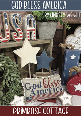 God Bless America - Primrose Cottage Stitches
