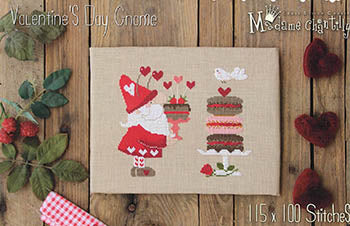 Valentine's Day Gnome - Madame Chantilly