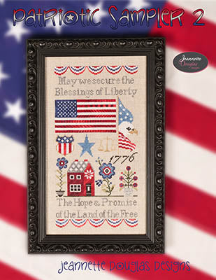 Patriotic Sampler 2 - Jeannette Douglas Designs