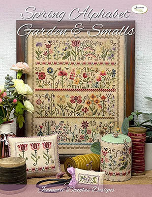 Spring Alphabet Garden & Smalls - Jeannette Douglas Designs