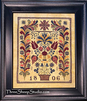 1806 Montgomery Country Fraktur - Three Sheep Studio
