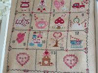 Shabby Valentine's Day Calendar - Cuore E Batticuore