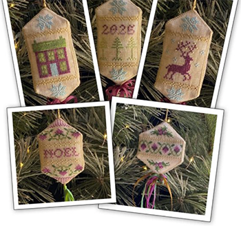 Sampler Ornaments - Jean Farish Needleworks