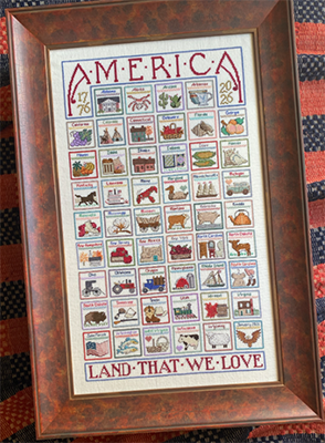 America Land That We Love Special Edition - Jean Farish Needleworks