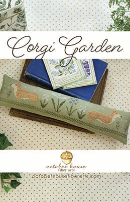 Corgi Garden - October House Fiber Arts