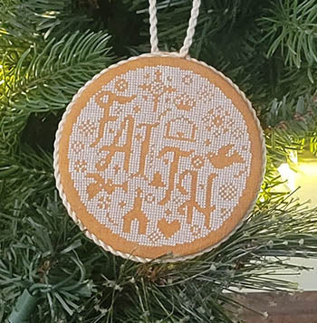 Faith Bauble - Wildflower Stitching LLC