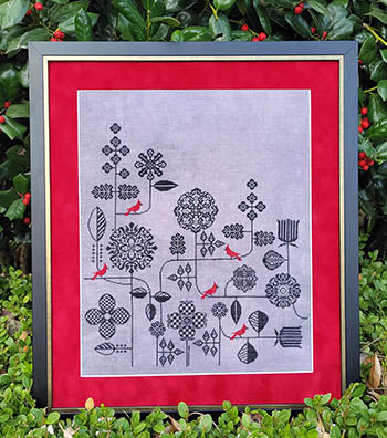 Midnight Garden - Wildflower Stitching LLC