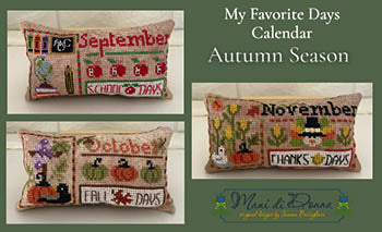 My Favorite Days Calendar: Autumn Season - Mani Di Donna