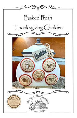 Baked Fresh Thanksgiving Cookies - Antique Needleworkers
