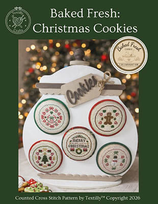 Baked Fresh: Christmas Cookies - Textilly Crafts