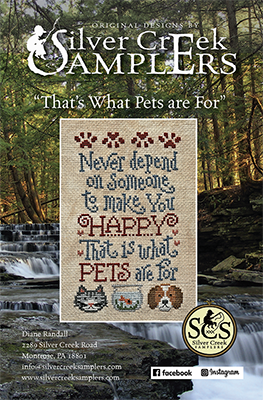 That's What Pets Are For - Silver Creek Samplers