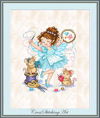 Rosie - Cross Stitching Art