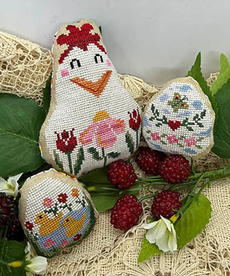 Hen And Eggs - Romy's Creations